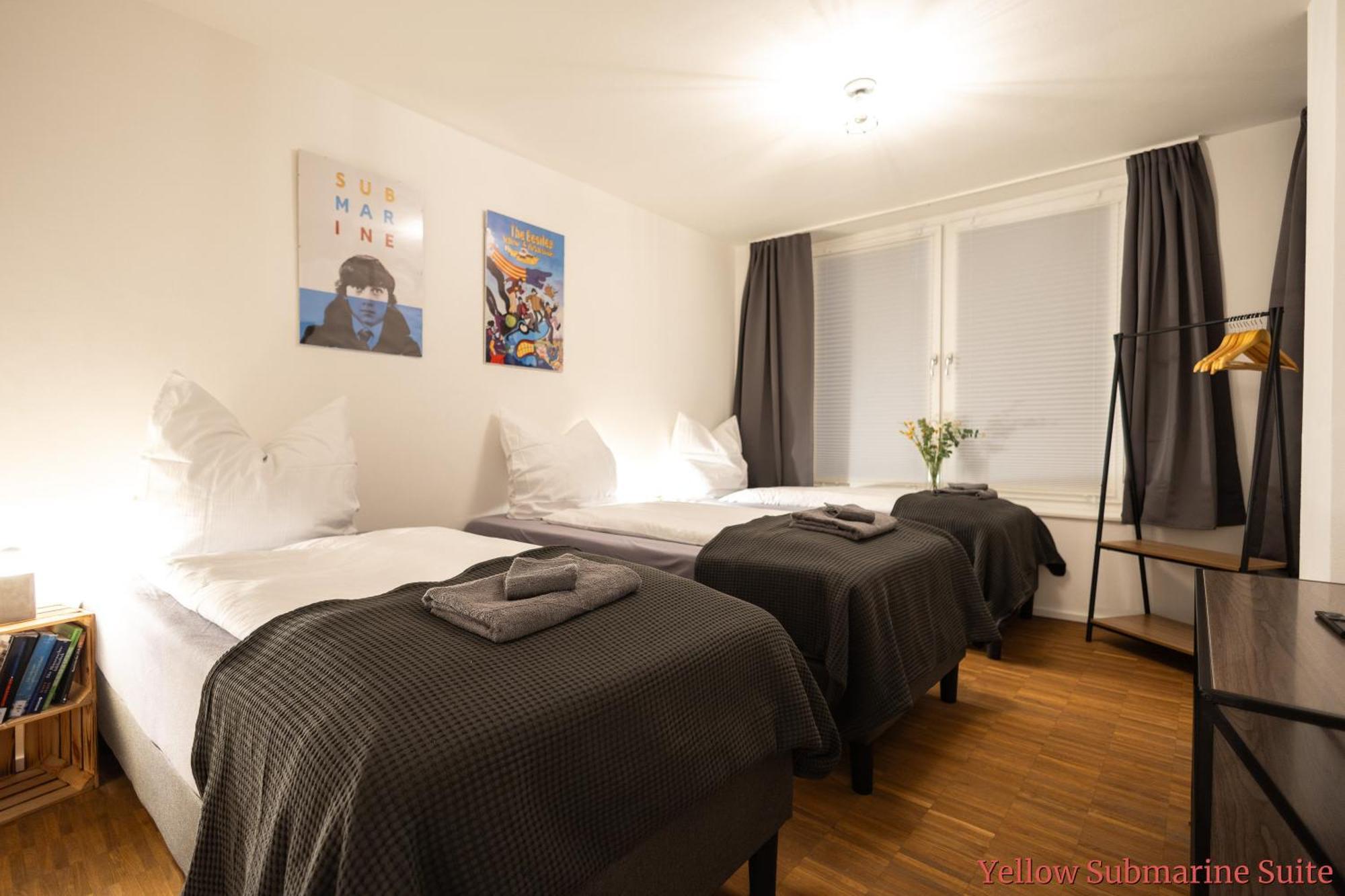 Ko-Living - Beatles Und Banksy Suites & Studios Am Eselsbrunnen - Altstadt - Kueche Halle  Exteriér fotografie